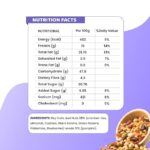 Growfitz Premium 15-in-1 Trial Mix 400g | Healthy Mixed Dry Fruits, Nuts & Seeds | Cashews, Almonds, Pistachio, Cranberries, Raisins, Pumpkin, Sunflower | High Protein Snack | Reusable Jar, Pack of 2 - Image 5