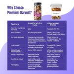 Growfitz Premium 15-in-1 Trial Mix 400g | Healthy Mixed Dry Fruits, Nuts & Seeds | Cashews, Almonds, Pistachio, Cranberries, Raisins, Pumpkin, Sunflower | High Protein Snack | Reusable Jar, Pack of 2 - Image 2