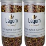 Lagom Gourmet Pistachio Kernels 1 Kg | All Natural | No Preservatives | No Additives | Gluten Free | Vegan | Plant Based | Non Gmo | Nuts | Dry Fruits | Pistachios | Pista Without Shell