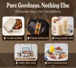 Healthy Land Nutmix 500g - 6 in 1 unroasted Nuts and Mixed Nuts - Almonds, Cashews, Walnuts, Pistachios, Black & Green Raisins - Healthy Snack Unsalted & Natural - Refillable Jar 500g - Image 2