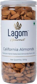 Lagom Gourmet California Almonds 500g | All Natural | No Preservatives | No Additives | Gluten Free | Vegan | Plant Based | Non GMO | Nuts Dry Fruits | Badam - Image 7