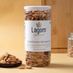 Lagom Gourmet California Almonds 500g | All Natural | No Preservatives | No Additives | Gluten Free | Vegan | Plant Based | Non GMO | Nuts Dry Fruits | Badam