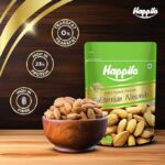 Happilo Premium Natural Californian Almonds 500g | Badam Giri, Healthy Snacks, Dry Fruits | Crunchy Nuts | High in Fiber | Rich in Protein | Magnesium | Phosphorus | Dietary Fibre | Zero Cholesterol - Image 4