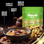 Happilo Premium Natural Californian Almonds 500g | Badam Giri, Healthy Snacks, Dry Fruits | Crunchy Nuts | High in Fiber | Rich in Protein | Magnesium | Phosphorus | Dietary Fibre | Zero Cholesterol - Image 2