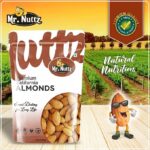 Mr.Nuttz Pure California Almonds/Badam Whole, 500g, Real Nuts, High in Fiber, Badam Giri, Rich in Protein, Magnesium, Phosphorus and Dietary Fibre, Nuts & Dry Fruits - Image 3