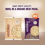 Vedaka Whole Cashews | Grade W320 | 1 Kg | Gluten Free & Plant Based Protein | Premium Kaju Nuts - Image 5