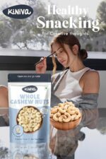 Kiniva Whole Cashews 500g - Raw & Natural, Rich in Protein, Healthy Snack, Perfect for Cooking, Baking, or Snacking - Image 2