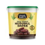 Organic Habits Premium Royal Arabian Medjoul Dates 1Kg | Naturally Sweet Soft & Large Dates | No Added Sugar No Preservatives | Healthy Snack for Energy Desserts Smoothies - Image 5