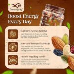 GreenFinity Mixed Dry Fruits Pack – 500g Nutritious Snack with Almonds, Cashews, Raisins & Cranberries  Resealable Pack - Image 2