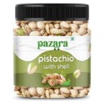 Pazara Premium pistachios – roasted & crunchy 100% natural and organic Roasted And Salted Healthy Snacks, Dry Fruits, Pista|Tasty & Healthy |500gm - Image 4