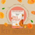 KitchenSmith Dried Apricot - 250gm | Exotics Apricots Dry Fruits, Dry Apricot, Seedless Apricots & Jardalu  Naturally Sourced, No Added Sugar, Rich In Vitamins & Juicy - Image 4