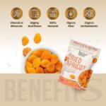 KitchenSmith Dried Apricot - 250gm | Exotics Apricots Dry Fruits, Dry Apricot, Seedless Apricots & Jardalu  Naturally Sourced, No Added Sugar, Rich In Vitamins & Juicy - Image 3