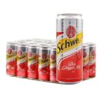 Schwepp Dry Ginger Ale ginger flavor soft drink Pack of 24 x 330ml