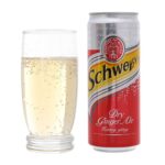 Schwepp Dry Ginger Ale ginger flavor soft drink Pack of 24 x 330ml - Image 2