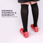 Nivia Plain Encounter Football Stockings, Micro Yarn Stockings, For Men & Women, Knee Length Stockings, Football Socks, Soccer Socks, - Image 4