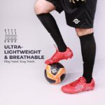Nivia Plain Encounter Football Stockings, Micro Yarn Stockings, For Men & Women, Knee Length Stockings, Football Socks, Soccer Socks, - Image 3