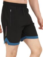 NINQ Mens  Polyester Yoga Short Men Summer Running Gym Sports Shorts with Pockets Shorts for Men - Image 6