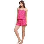 Van Heusen Women's Viscose Printed Camisole and Shorts Lounge Wear Set - Image 7
