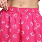 Van Heusen Women's Viscose Printed Camisole and Shorts Lounge Wear Set - Image 2