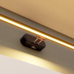 Led Mirror Light 6W 3-in-1 Color Chnaging Black Rose Gold Finish LED Mirror Picture Wall Light, Bathroom Vanity  with (Cool White/Warm White/Natural White)-Pack of 1