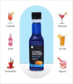 Good&Moore Blue Island Syrup  For Cocktail, Mocktail, Sodas, Ice-teas and more  Concentrated Syrup | Blue Curacao Ready to mix  250ml - Image 2