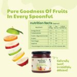 Mix Fruit Jam for Kids and Adults - (220g) 100% Pure No Added Sugar  With Real Fruit Pulp  Naturally Sweetened  Diabetic and Keto Friendly  Delicious Jam - Image 5