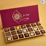 Delightful Assorted Chocolate Truffles box of 21  Premium Assorted Milk and Dark Collective Chocolates Box