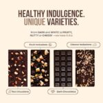 Soothys 90% Dark Vegan Chocolate Bar with Papaya & Orange 88gms  Handcrafted with Single-Origin Cocoa - Image 6