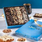 Nutri Fudge Gift Pack – Assorted Protein-Rich Gluten-Free Maida Free Refined Sugar Free Eggless Brownies with Almonds, Walnuts and Peanut Butter UNIFIT Premium – 640g