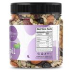 TREE NUTS MIX TRIAL 1kg Organic Super Healthy Mix Dry Fruits and Nuts, Dried Almonds, Cashews, Black Raisins, Kiwi, Apricot, anjeer, Pumpkin seeds and Many More - Image 3