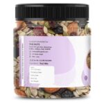 TREE NUTS MIX TRIAL 1kg Organic Super Healthy Mix Dry Fruits and Nuts, Dried Almonds, Cashews, Black Raisins, Kiwi, Apricot, anjeer, Pumpkin seeds and Many More - Image 2