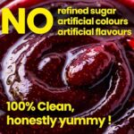 Eatopia Sugar Free Mixed Berry Honey Jam | 100% Pure & Natural  Healthy Jam for Kids & Adults 70% Fruit Berries & Wild Honey  No Added Flavours & Preservatives (Copy) - Image 3