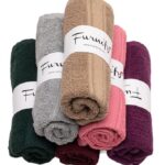 Premium Cotton Hand Towels Set of 6 – Ultra Soft, Highly Absorbent & Quick-Dry for Gym, Kitchen, Pool, Travel & Home