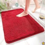 HOWNICE Decore Microfiber Door Mats for Home Entrance Living Room | Anti Skid Doormats for Bathroom Entrance and Bedrooms | Main Door Mats for Entrance Mat