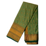 Kanchipuram soft silk with weaving gold zari work