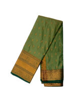 Kanchipuram soft silk with weaving gold zari work
