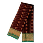 Kancheepuram Soft Silk Saree with Gold Zari