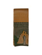 Kubera Pattu Silk Sarees | Blue and Grey, Peacock Motif Woven Design, Traditional Indian Ethnic Wear with Unstitched Blouse - Image 4