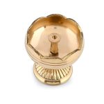 Brass Lotus Diya for Puja Set of 8-Lotus Flower Diya for Pooja Room - Image 3