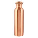 Copper Water Bottle 1 Ltr With Glass Set Leak Proof Design Including 2 Water Glass 300ml Each 100 Percent Pure Copper Best For Gifting With Premium Matt Lacquer Finish - Image 3