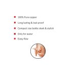 Copper Matka- Ayurveda Inspired BPA free and non toxic with pure copper Long lasting and leak proof Supports Digestive & Liver Health Helps Enhance Immunity  Used only for water  5000ml Copper, Set of 1 - Image 4