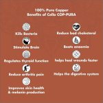 Copper Matka- Ayurveda Inspired BPA free and non toxic with pure copper Long lasting and leak proof Supports Digestive & Liver Health Helps Enhance Immunity  Used only for water  5000ml Copper, Set of 1 - Image 3