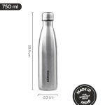 Borosil - Stainless Steel Hydra Bolt - Vacuum Insulated Flask Water Bottle, - Image 2