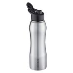 Borosil 1000ml Hydra Grip n Sip Stainless Steel Water Bottle