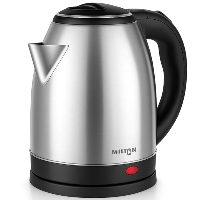 EGETIT_0063 Milton Rapid Electric Kettle 1.8L | 1500 Watts | Stainless Steel Hot Water portable Electric Kettle - Image 1
