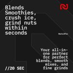 NutriPro Juicer Mixer Grinder - Smoothie Maker - 500 Watts (3 Jars & 2 Blades, Silver) - Image 4