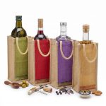 Jute Bags for Bottles - Image 3