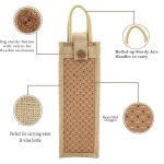 Jute Water Bottle Bag - Image 3