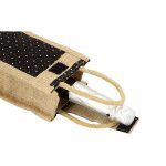 Jute Water Bottle Bag - Image 2